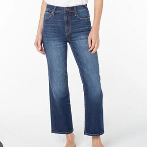 Serra by Joie Rucker High Rise Flare Crop Kick Jeans Sz 28